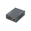 Võrgu meediakonverter Digitus DN-82130, must