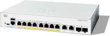 Võrgulüliti Cisco Catalyst 1200-8P-E-2G, valge