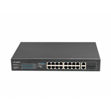 Võrgulüliti LANBERG RSFE-16P-2C-150, 16x 100Mb PoE+