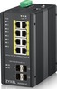Võrgulüliti Zyxel RGS200-12P, 12 PORT MANAGED POE SWITCH, must
