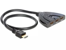 HDMI lüliti DeLOCK 87619, kahepoolne 3 in 1