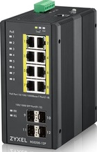 Võrgulüliti Zyxel RGS200-12P, 12 PORT MANAGED POE SWITCH, must