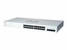 Lüliti Cisco CBS220-24T-4G-EU, 24 porti, PoE, valge