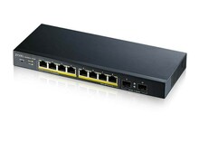 Võrgulüliti ZyXEL GS1900-10HP v2, 8port L2 PoE 70W