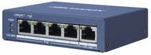Võrgulüliti Hikvision DS-3E0505HP-E, 4 porti, PoE