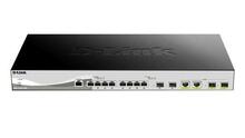 Võrgulüliti D-Link DXS-1210-12TC/E, must, hõbe