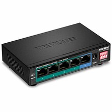 Võrgulüliti Trendnet TPE-LG50, 5 porti, PoE+, must