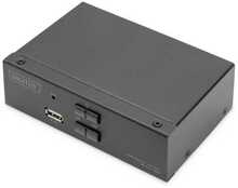 KVM-lüliti Digitus DS-12851, must