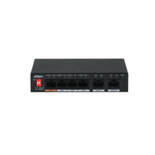 Võrgulüliti Dahua PFS3006-4ET-60, must