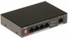 Võrgulüliti Dahua SF1005P, 4-Port PoE, must