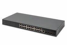 Võrgulüliti Digitus DN-80223, hallatav L3, must