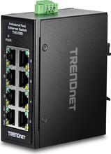 Võrgulüliti Trendnet 8-Port Industrial Fast Ethernet DIN-Rail MiniSwitch