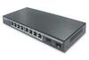Võrgulüliti Digitus DN-95344, must, 8-Port Gigabit PoE