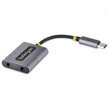 Heliadapter StarTech USB-C, dual 3,5 mm