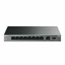 Võrgulüliti TP-Link LS1210GP, must, 10 porti, 8 PoE+