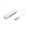 USB jagaja Digitus DA-70250-1, valge