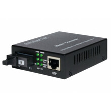 Ethernet konverter EMITER EM/1GB-ETH-1XSC-1310, 10/100/1000 Mbps