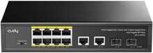 Võrgulüliti Cudy GS1010PS2, 10 porti PoE+ SFP