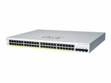 Võrgulüliti Cisco CBS220-48P-4G-EU, 48-port GE, PoE+ 382W, 4x1G SFP
