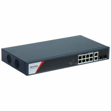 Võrgulüliti Hikvision DS-3E1512HP-SI-8P2T2F, sinine