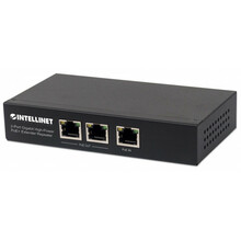 Intellinet 561266 PoE+ 2-port Gigabit laiendus, must