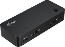 KVM lüliti I-TEC CAKVMHUB2A2C, 2x USB-C + 2x USB-A 3.0