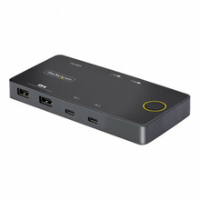 KVM-lüliti StarTech USB-C, 4K 60Hz, 100W PD Pass-Through