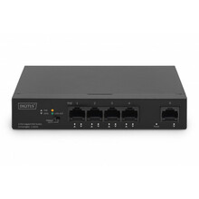 Võrgulüliti Digitus DN-95330-1, 4 porti Gigabit PoE, lauapealne