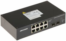 Võrgulüliti Hikvision DS-3T0510HP-E/HS, 8 porti PoE