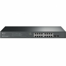 Võrgulüliti TP-Link TL-SG2218P, must