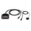 KVM lüliti Aten US3312, 2-Port USB-C 4K DisplayPort