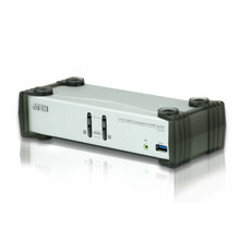 Aten CS1912 2-Port USB 3.0 DisplayPort KVMP lüliti, must/hall