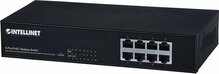 Võrgulüliti Intellinet 560764, 8-Port Fast Ethernet PoE+
