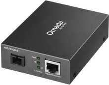 Võrgumeediamuundur TP-Link MC211CS-2, must