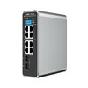 Tööstuslik võrgu lüliti Ruijie RG-NIS2100-8GT2SFP-HP, must, roostevaba teras