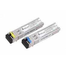 SFP moodul Extralink EX.6204, 1.25G WDM 1310/1550nm, hõbe
