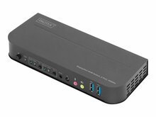 KVM-lüliti Assmann DS-12850, 2x1 DP DP/HDMI OutUSB, 4Kx2K60Hz