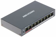 Võrgulüliti Hikvision DS-3E0109P-E/M(B), 8 pordiga