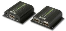 Video- ja audiosignaali pikendusadapter Techly IDATA EXT-E70POED, must
