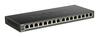 Võrgulüliti D-LINK DGS-1016S, must