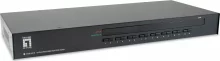 KVM-lüliti LevelOne KVM-3216, 16 pordiga, must