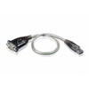 Adapter Aten UC-232A, USB to RS-232, 35 cm, must