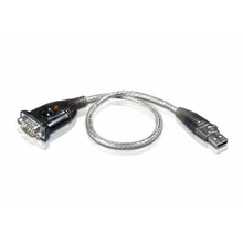 Adapter Aten UC-232A, USB to RS-232, 35 cm, must