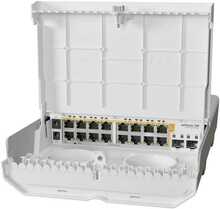 Võrgulüliti MikroTik netPower 16P CRS318-16P-2S+OUT, 18 porti