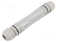 PoE pikendusadapter Digitus DN-95129, 10/100 Mbit, valge