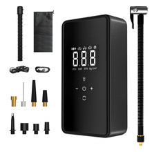 Autokompressor Extralink 6000 mAh, 12 V, 230 V, 60 W, 8 otsikut
