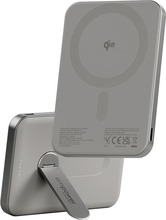Akupank PanzerGlass Empower Bank W Spin Stand 5000 mAh, titaan