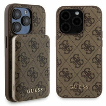 Korpus ja akupank Guess GUBPM5P15X4GEMGW iPhone 15 Pro Max, pruun