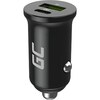 Autolaadija Green Cell GC CADM-GC-38AC, 38 W, must