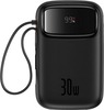 Akupank Baseus QPow 2 10000 mAh, 30 W, must